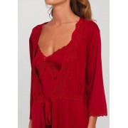 Комплект (нічна сорочка, халат) Cotpark M,L,XL,3XL,4XL 16073